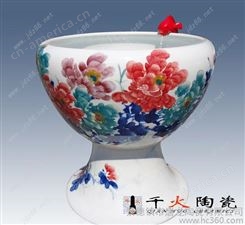 陶瓷大缸，景德镇陶瓷大缸定制，雕刻陶瓷大缸