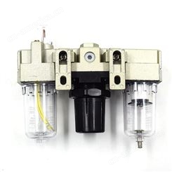 机械配件 气动气源处理器AR2000-02 三联件油水分离器