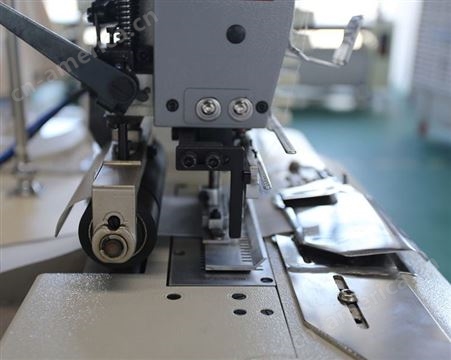 电脑双针衬带缝纫机 缝纫加工设备 窗帘包边机 窗帘加工设备