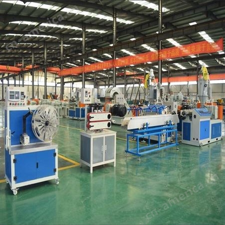 旭朗机械厂家制造 美缝条挤出机生产线 单螺杆塑料挤出机