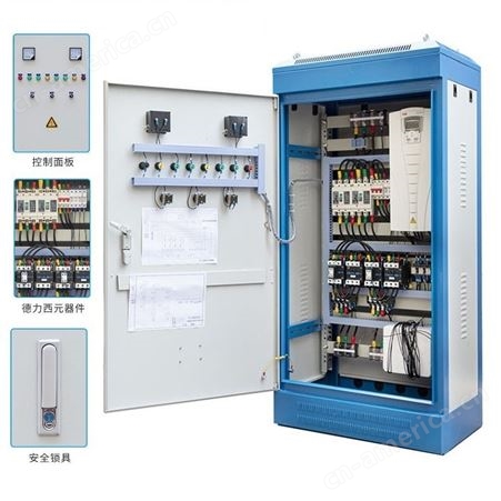 ABB变频智能控制柜 成套电气柜定制 恒压供水设备