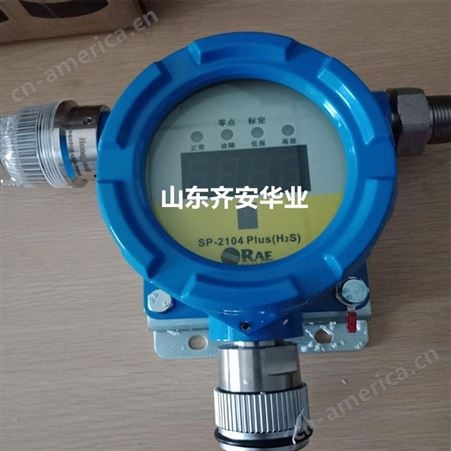 上海华瑞SP-2104Plus硫化氢检测报警器传感器C03-0909-000