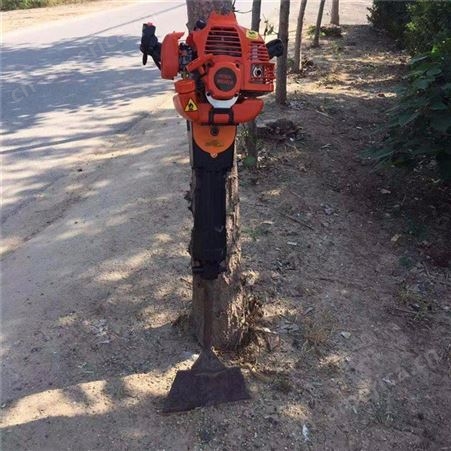 单人操作汽油挖树机 园林挖树机 生产移苗挖树机