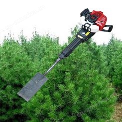 单人操作汽油挖树机 园林挖树机 生产移苗挖树机