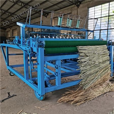 农作物覆盖草毡机 1.5米保温稻草被机 新款电动草帘机