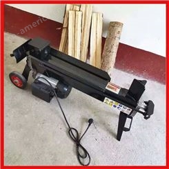 供应多功能劈材机 树墩树根劈柴机 电动液压劈木机破木机