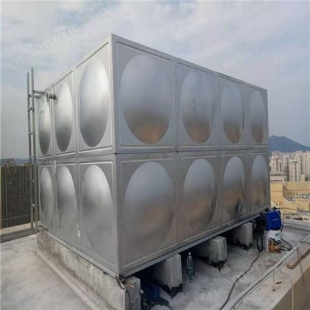 消防水箱 方形不锈钢储水箱 安全耐用定制生产