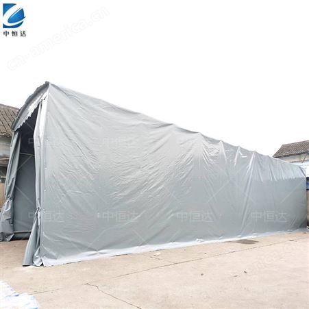 襄阳防雨移动推拉蓬户外折叠遮雨棚大型棚子收缩遮阳棚活动伸缩式帐篷