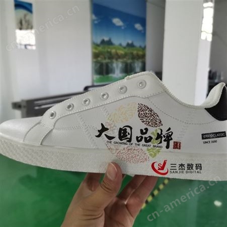 广州高落差成品鞋3D彩印uv印花机 运动鞋侧面5D喷绘设备