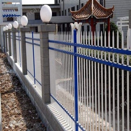 铁艺防护栏 价格 贵州锌钢栅栏护栏 凯万 锌钢护栏施工方案 厂家定制