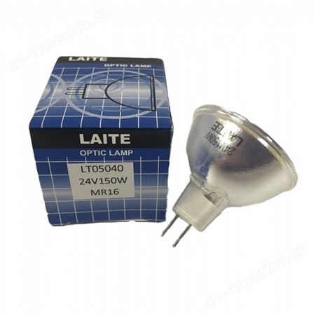 LAITE徕特24V150W牙科设备显微镜卤素灯杯GX5.3针脚MR16卤坞灯杯