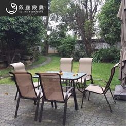 阳台户外桌椅组合室外铁艺小茶几简约休闲庭院露台桌椅子三五件套