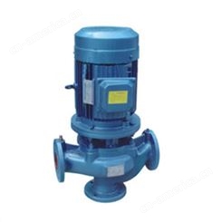 GD管道泵 铸铁立式管道增压离心泵 单级单吸离心泵