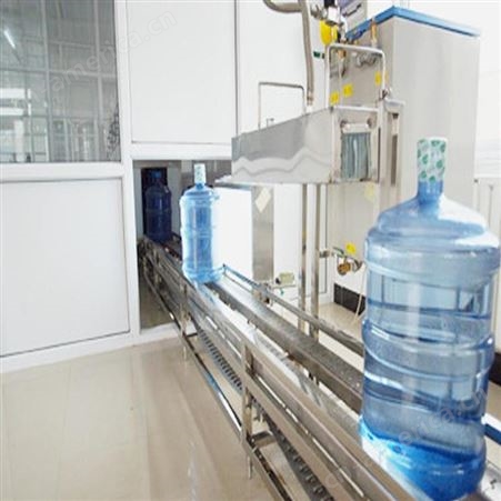 桶装水灌装设备 5加仑桶装水生产线设备 小型桶装水生产线骏科机械