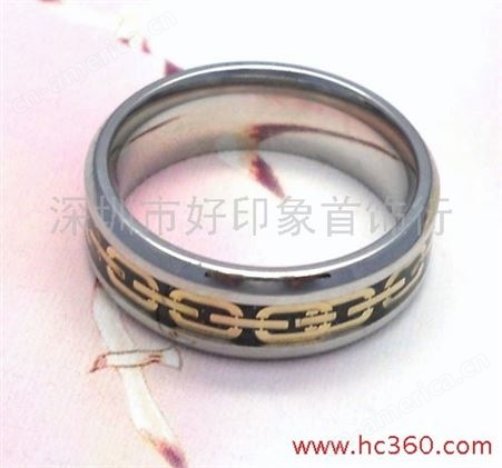 今泊二丨厂家设计生产精镜面时尚指环 纯手工精抛光戒指 情侣钛钢戒指