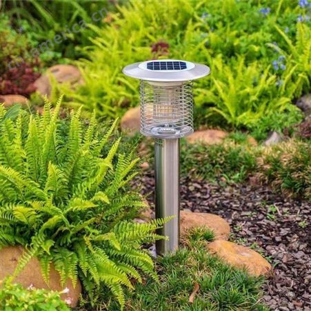 太阳能灭蚊灯户外防水庭院花园室外电击式大型小区灭蝇灭虫灯批发