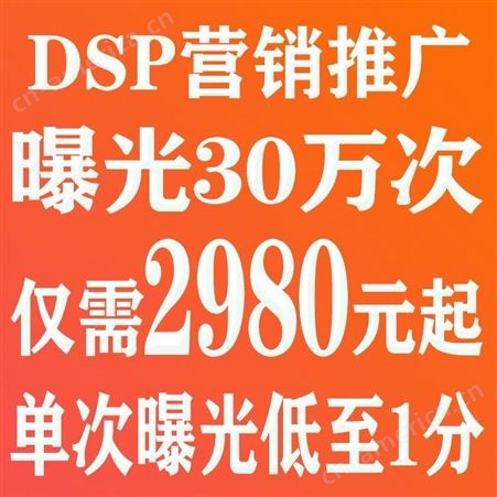 红枫叶传媒第三方DSP广告平台 按效果付费覆盖全网