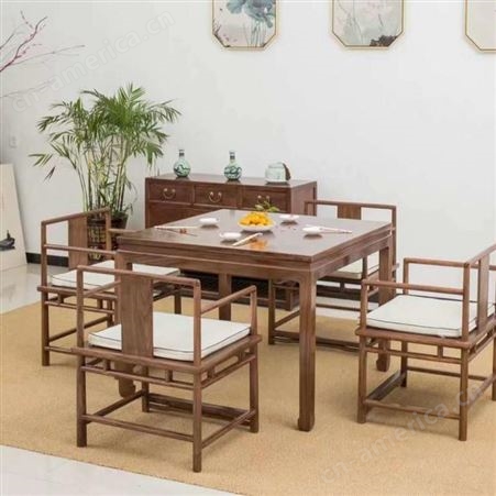 乌金木餐桌椅浙江