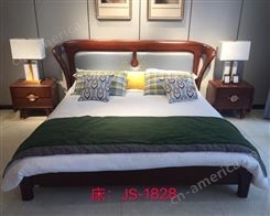 北京实木家具床现货供应实木家具