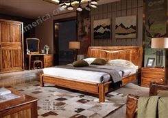 北京北欧简约风格床现货供应卧室家具