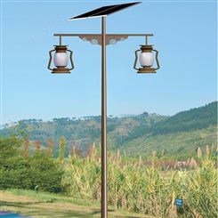 别墅小区花园草坪中式庭院灯具 劲辉防水现代简约LED太阳能庭院灯
