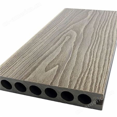 压花塑木地板  空心塑木地板 户外地板防滑防腐