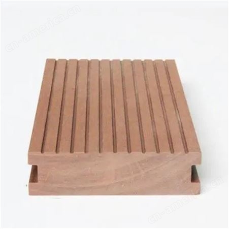 环森塑木地板 方孔塑木 庭院户外木塑材料供应