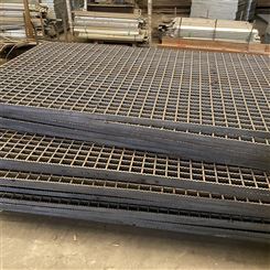 平台钢格栅板 不锈钢钢格栅板 排水沟盖板 插接钢格栅板 不锈钢篦子