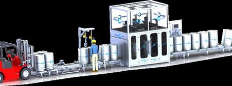 化工液体灌装机 操作方便快捷 永玖自动化设备 运作稳定